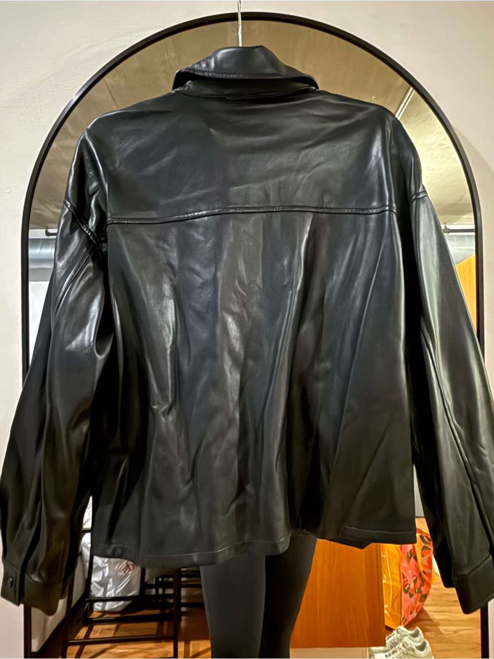 Leather Shacket - Picture 11 of 13